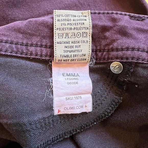 DL1961 Emma Legging Stretch Jeans in Geode color. Sz 29 - Picture 8 of 8